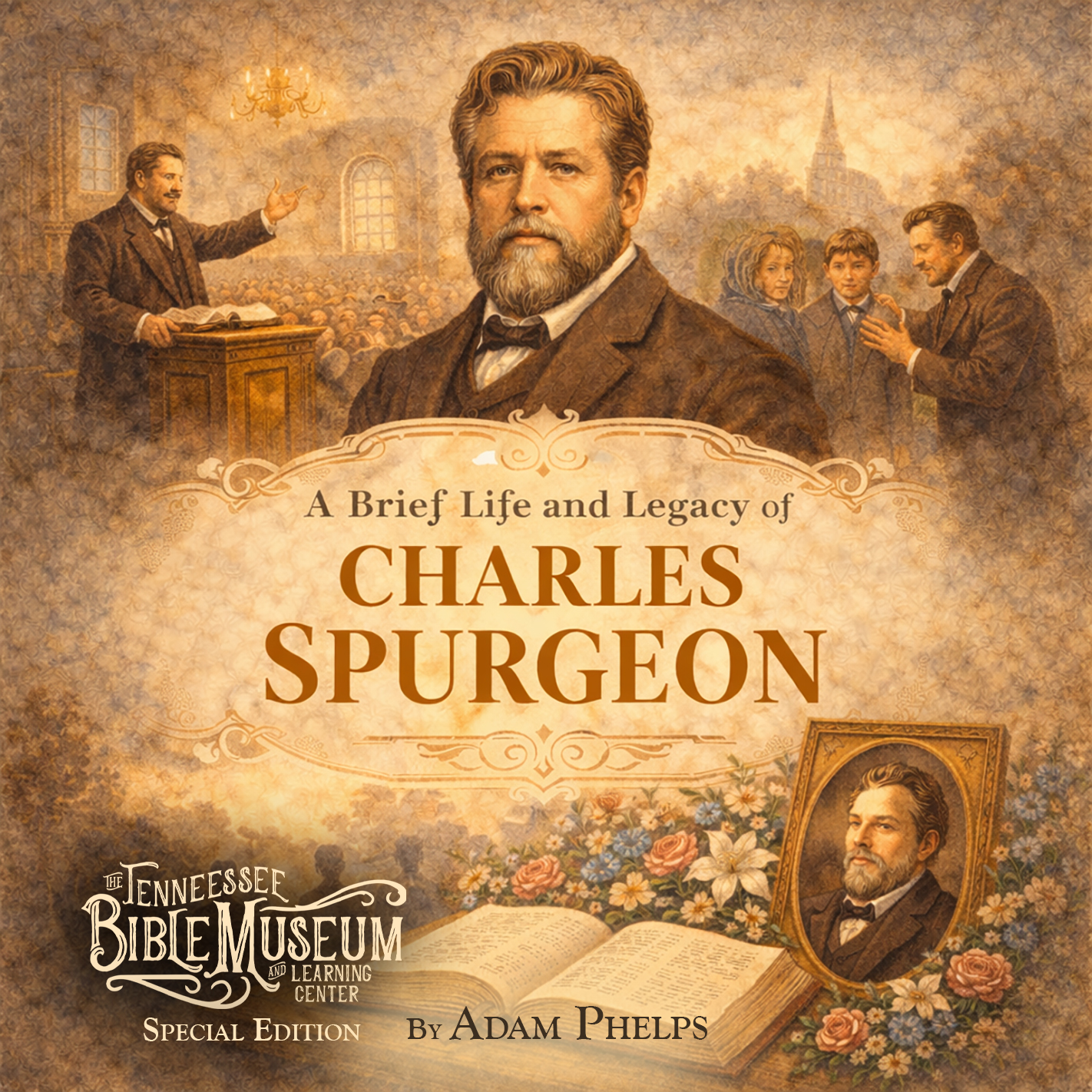 Charles Spurgeon: A Brief Life and Legacy - Paperback Homeschool Book (FREE WORKSHEET)